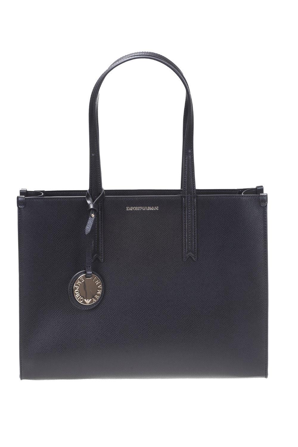 shop EMPORIO ARMANI  Borsa: Emporio Armani shopper con charm logato.
Shopper in similpelle. 
Portafoglio interno e chiusura con zip.
Tinta unita.
Doppio manico.
Logo.
Dimensioni: 20 x 35 x 11 cm.
Composizione 100% Poliuretanica
Fabbricato in Cina.. Y3D244 YH15A-81386 number 3621615